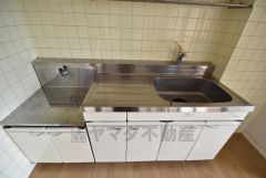 ガスコンロ設置可能