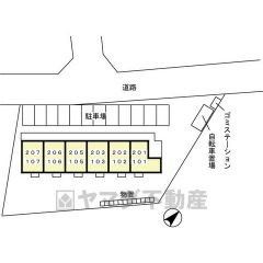 駐車場配置図