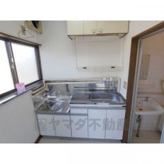 ガスコンロ設置可能